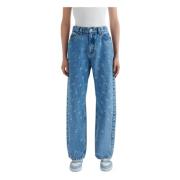Faded Signature Sly Jeans Axel Arigato , Blue , Dames