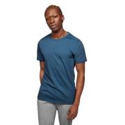 T-Shirts On Running , Blue , Heren