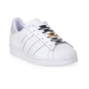 Mintgroene Superstar W Sneakers Adidas Originals , White , Dames