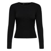 Zwart Dames Jersey - Stijl 15251029 Only , Black , Dames