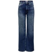 Brede jeans Only , Blue , Dames