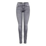 Vorm het leven skinny jeans Only , Gray , Dames