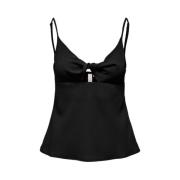 Top Stijl Only , Black , Dames