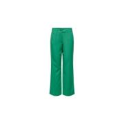 Stijlvolle Wijde Broek Only , Green , Dames