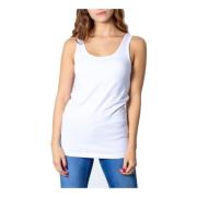 Dames Witte Tanktop Only , White , Dames