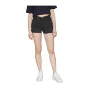 Denim Shorts Tommy Jeans , Black , Dames