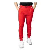 Tommy Hilfiger Jeans Mens Trousers Tommy Jeans , Red , Heren