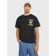 T-Shirts Tommy Jeans , Black , Heren