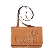 Schoudertas Love Moschino , Brown , Dames