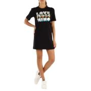 Dagelijkse Jurk Love Moschino , Black , Dames