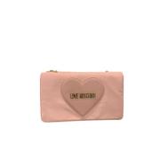 Stijlvolle Love Moschino Clutch Tas Love Moschino , Pink , Dames