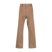 Rechte broek Carhartt Wip , Brown , Heren