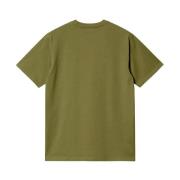 T-Shirts Carhartt Wip , Green , Heren