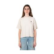 T-shirt Carhartt Wip , Beige , Dames