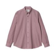 Bolton Overhemd van 100% katoen oxford Carhartt Wip , Pink , Heren