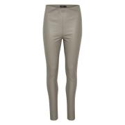 Kaylee PU -legging Soaked in Luxury , Gray , Dames