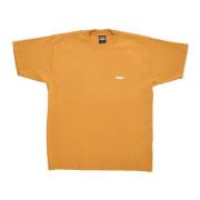 T-Shirts Obey , Orange , Heren