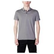 Polo Shirt Napapijri , Gray , Heren