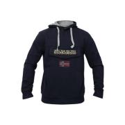 Hoodie met norHeren pasvorm en geribbelde manchetten en zoom Napapijri...