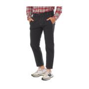 Stijlvolle Slim-Fit Broek Napapijri , Gray , Heren