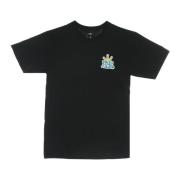 Crown Logo Tee - Streetwear Collectie HUF , Black , Heren