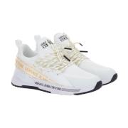 Damesmode Sneakers Versace Jeans Couture , White , Dames