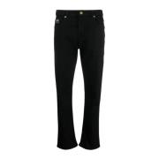 Zwarte Aw23 Dames Jeans - Stijlvolle Upgrade Versace Jeans Couture , B...