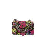 Multicolor Schoudertas met All Over Print Versace Jeans Couture , Mult...