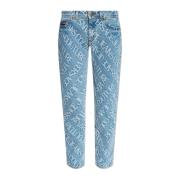 Straight leg jeans Versace Jeans Couture , Blue , Dames