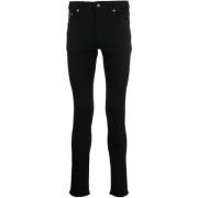 Stijlvolle zwarte skinny jeans voor heren Versace Jeans Couture , Blac...