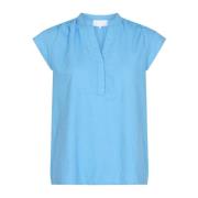 Aqua Blouse, Upgrade Jouw Garderobe Levete Room , Blue , Dames