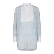 Oversized Gestreepte Blouse Levete Room , Blue , Dames