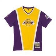 NBA T-shirt basketbaljas Mitchell & Ness , Purple , Heren