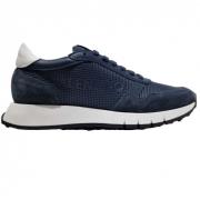 Blauwe Bi-Materiaal Sneakers Valentino by Mario Valentino , Blue , Her...