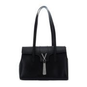 Neroligne Tote Bag Valentino by Mario Valentino , Black , Dames