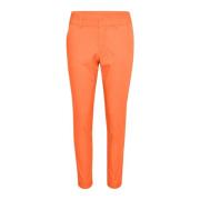 Chinos Kaffe , Orange , Dames