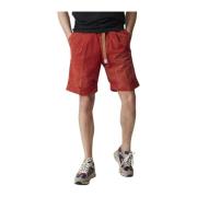 Stijlvolle Bermuda Shorts White Sand , Orange , Heren