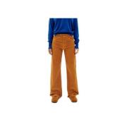 Brede broek Thinking MU , Orange , Dames