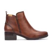 Enkellaars met leren details Pikolinos , Brown , Dames