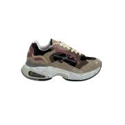 Sharkyd 315 Stijlvolle Dames Sneakers Premiata , Beige , Dames