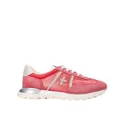 Johnlow Dames Sneakers in Gemengde Texturen Premiata , Pink , Dames