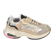 Stijlvolle Sneakers Premiata , Beige , Dames