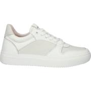 Xw41 White - Lage sneaker Blackstone , White , Dames