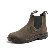 Donkergroene herenschoenen Aw23 Blundstone , Green , Heren