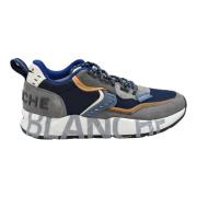 Sneakers Voile Blanche , Blue , Heren