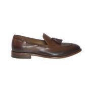 Heren Leren Mocassins Calpierre , Brown , Heren