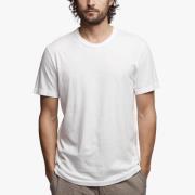 T-shirt 0010wht mlj3311 James Perse , White , Heren