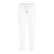 Cropped Trousers Juvia , White , Dames