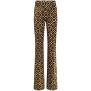 Wide Trousers Etro , Brown , Dames