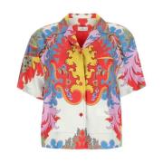 Short Sleeve Shirts Etro , Red , Dames